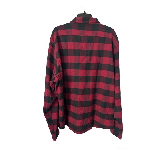 Men’s Burgundy Flannel Size XXL - Picture 2 of 5